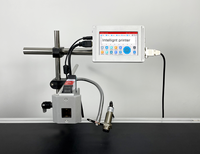 Mini impresoras automáticas de inyección de tinta Máquina de impresión de logotipos Código QR Impresoras de inyección de tinta a la venta Industria Fecha de caducidad Codificador en línea
