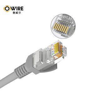 Siêu mỏng phẳng Mạng vá dây cáp CAT5E 0.3mm Độ dày vô hình hệ thống dây điện cho văn phòng và nhà, nhiều màu sắc có sẵn - Product Image 3
