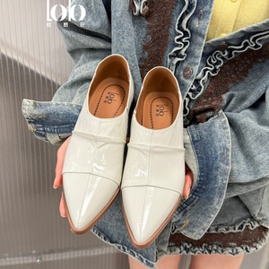 Scarpe Eleganti da Donna in Pelle di Lusso Primavera 2026, con Tomaia Morbida e Tacco Basso Grosso, Ideali per l'Ufficio - Product Image 6