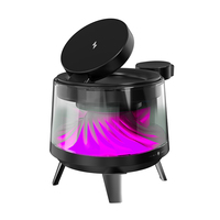 Chargeurs 15W 3 en 1 Chargeur sans fil Haut-parleur Support Chargeur rapide Fabricant 3 en 1 Chargeur sans fil magnétique pour téléphone portable Chargeur rapide