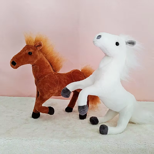 Peluche Cheval Zodiaque, Jouet en Peluche Animal, Cadeau pour Événements, Décoration d'Intérieur, Cadeau de Fêtes - Product Image 1