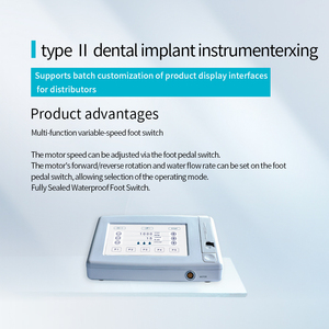 Motor de Implantes Dentales Sanxi sin Escobillas de Alto Torque con Luz LED y Pantalla Táctil de Alta Calidad para Cirugía Oral - Product Image 3