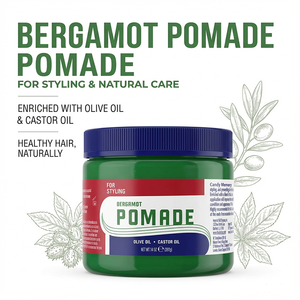 Pomada Texturizante para el Cabello Unisex, Orgánica, Sin Alcohol, con Fijación Fuerte, Brillo No Pegajoso, con Aceites de Oliva y Ricino para Peinados Ondulados - Product Image 4