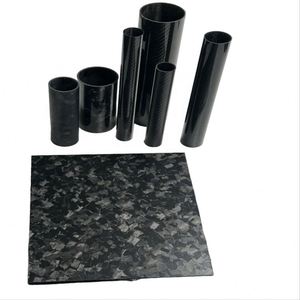 Tubo de Fibra de Carbono 3K Directamente de Fábrica, Diferentes Acabados para Diferentes Aplicaciones, Tubo de Fibra de Carbono Grande, Precio de Tubo de Fibra de Carbono - Product Image 1