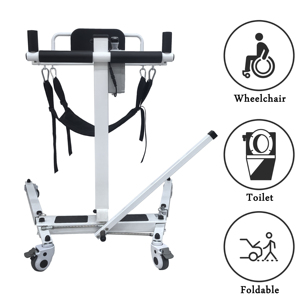 Nouveau design QINGXIAO, capacité de 150 kg, <span class=keywords><strong>aide</strong></span> au transfert de voiture, transfert pliable pour patients, personnes âgées, soins aux personnes handicapées, élévateur électrique - Product Image 6