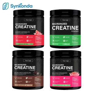 Créatine monohydrate en poudre en marque privée OEM 300g Pré-entraînement Créatine pure Non destiné aux femmes enceintes Nutrition sportive naturelle - Product Image 1