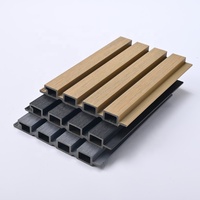 Panneaux de co-extrusion extérieurs, panneaux muraux de décoration intérieure en PVC, revêtement mural composite WPC imperméable