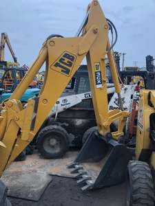 Usado de buena calidad barato famoso JCBB 3CX retroexcavadora de segunda mano cargador frontal en Shanghai Yard - Product Image 2