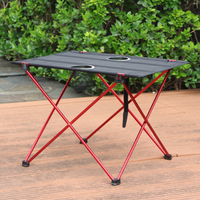 Table d'extérieur moderne en métal pas chère, se déplie automatiquement pour une utilisation en parc