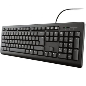 Teclado silencioso con diseño ergonómico y teclas de perfil bajo - ideal para escritura silenciosa y uso de oficina. - Product Image 1