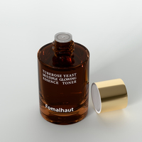 Flacon en verre de 10 ml pour essence de soin de la peau, avec fond épais