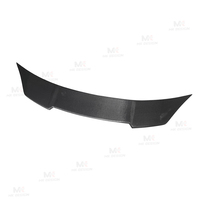 Aileron de coffre arrière en fibre de carbone de style Robot V2, becquet de canard pour Ford Mustang 2015-2022, aileron arrière, accessoires de voiture