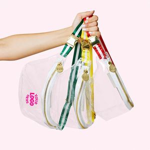 Riñonera Transparente de PVC Impermeable para Mujer, Estilo Tropical, para Uso Exterior, Venta al por Mayor Personalizada - Product Image 1
