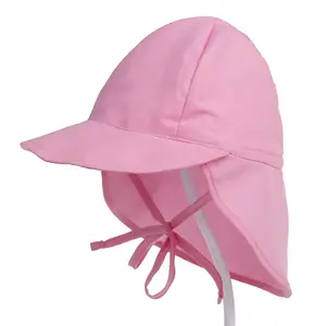 Fabrication personnalisée mignon 5 mois nouveau-né bébé garçon casquette de pêche chapeau yiwu enfant mode fou couleur unie pêcheur chapeau pour enfants