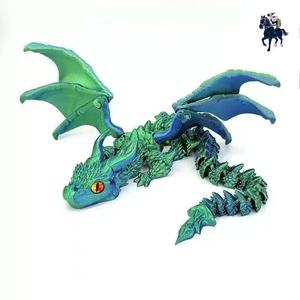 <span class=keywords><strong>Drago</strong></span> Sensoriale 3D Stampato in PLA di Alta Qualità, 40cm, Novità Divertente per Adulti 12+ Anni, Unisex - Product Image 4