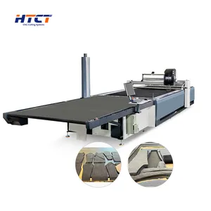 Multi-Ply Synthetic Fibre Blending Cotton Blend Acrylic Fibers Fabric Cutter Cloth Cutting Machine