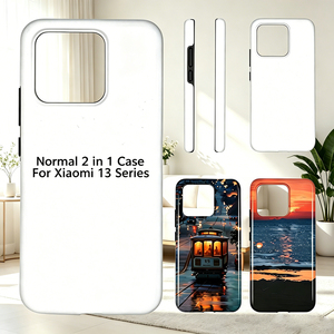 FONLYU Cover per Telefono 2 in 1 3D a Sublimazione per Xiaomi <span class=keywords><strong>Redmi</strong></span> Note 15 14 13 12 Pro Plus Lucida/Opaca, Custodia Vuota per Trasferimento a Caldo - Product Image 1