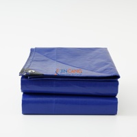 Bâche de toiture légère en polyéthylène imperméable, bâche PE bleue