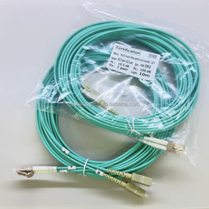 High Performance 10M OM3 SC-SC 10Gb Multimode Dual Core Fiber Optic Patch Cord <b>Cable</b> for Data Center <b>Communication</b> <b>Cables</b> - Product Image 2