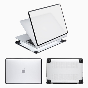 Màu Đen Trong Suốt TPU Cao Cấp Matte Bìa Đối Với <span class=keywords><strong>MacBook</strong></span> Pro 14 <span class=keywords><strong>Macbook</strong></span> Không Khí <span class=keywords><strong>13</strong></span> M2/M3/M4 Thân Thiện Với Môi Không Thấm Nước Chống Sốc - Product Image 6