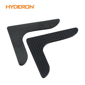 Pegatinas antideslizantes Hyderon, tapete de PVC para decoración del hogar, ecológico, negro, antideslizante para alfombras - Product Image 3