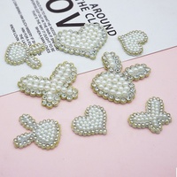Autocollants en strass perlés à repasser, motifs créatifs d'amour, estampage à chaud, dessins animés, décoration DIY pour vêtements, chaussures et chapeaux