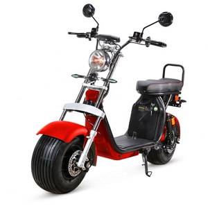 Fábrica China Produce Scooter Citycoco de 2000W, Motocicleta Eléctrica con Batería de Litio de 60V, Scooter Eléctrico con Neumáticos Gruesos de 10 Pulgadas - Product Image 5