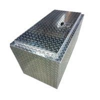 Boîte à outils en aluminium de taille personnalisée complète pour tous les camions de Chine BY Caixin