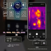 Caméra d'imagerie thermique de téléphone d'imageur thermique UTI120MS pour la détection de chaleur de plancher de Circuit de carte PCB d'IOS