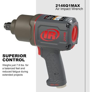 Clé à chocs pneumatique silencieuse Ingersoll Rand 2146Q1MAX à prise pistolet de 3/4 pouces, couple de 2000 pied-pouces - Product Image 4