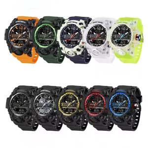 นาฬิกาแฟชั่น LED สำหรับผู้ชาย นักเรียน วัยรุ่น นาฬิกาอิเล็กทรอนิกส์สุดหรู กันน้ำ พร้อมไฟกลางคืน นาฬิกาผู้ชายอเนกประสงค์ ระบบกลไก - Product Image 5