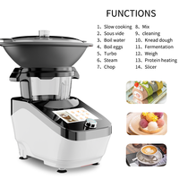 Robot culinaire simple d'utilisation, 14 programmes prédéfinis, 3,5 L, pour cuire, préparer des desserts, pétrir la pâte, prise en charge multilingue pour explorer divers plats créatifs