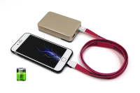 Chargeur USB 2-en-1 double Type C personnalisé avec logo, certifié CE RoHS, en polyester durable, impression par transfert thermique, 60W PD, 90cm, promotions