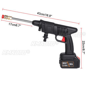 Pistola de Lavado de Autos Inalámbrica de Alta Presión de 70 Bares y 1500 W, Generador de Espuma de 50000 mAh, Pistola de Agua con Rociador para Batería Makita de 18 V - Product Image 6