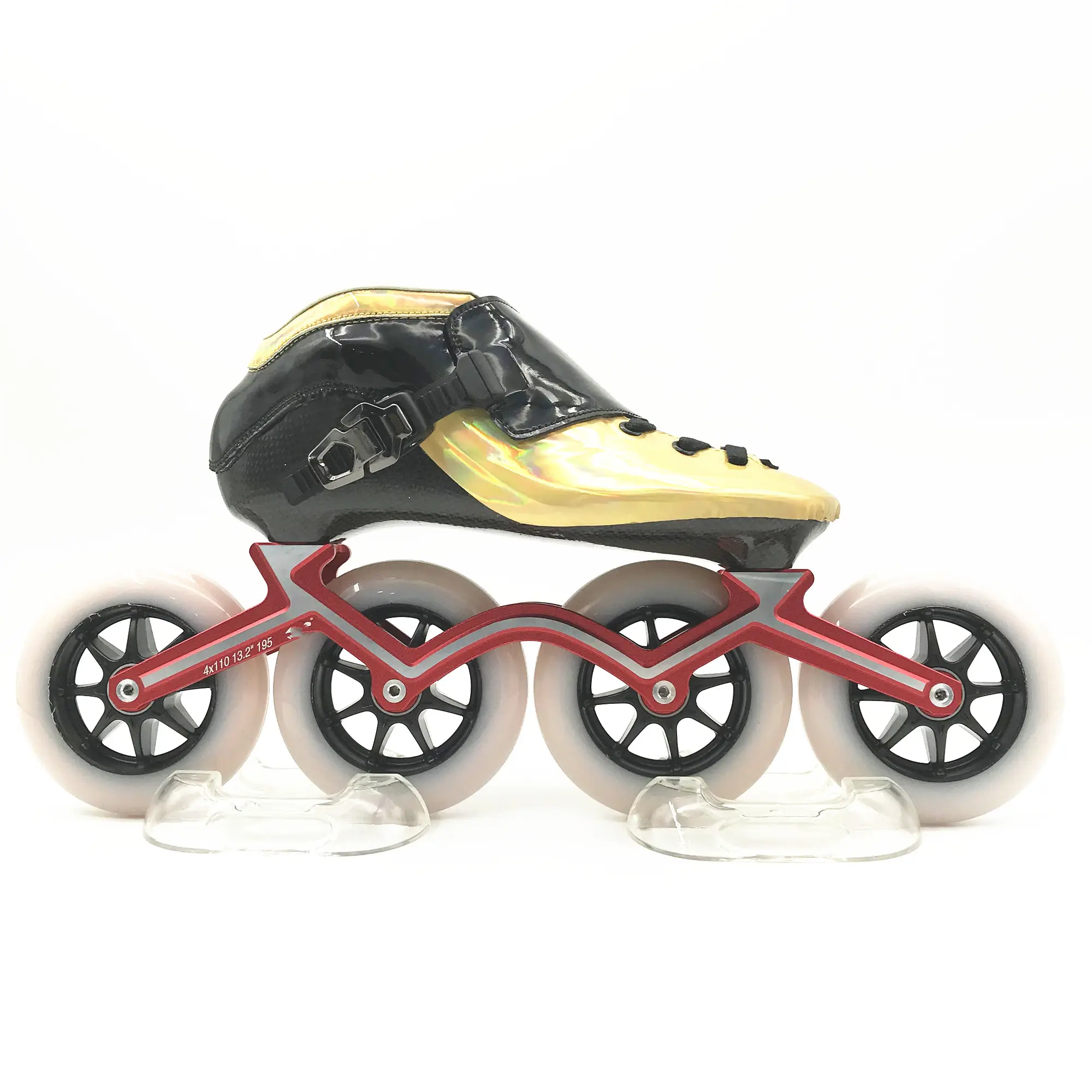 OEM/ODM-zapatos de patín en línea para hombre y mujer, de fibra de carbono, patines de ruedas de 3 /4 ruedas