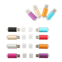 USB Pen Drive Nuevas unidades flash USB de plástico Original 100% Capacidad 4GB Classic Pendrive U Stick