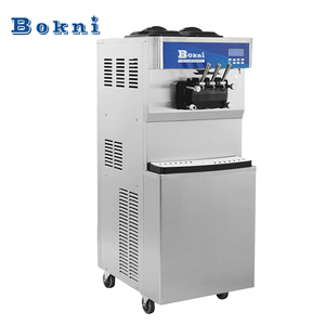 Machine à crème glacée italienne, Machine à crème glacée molle à trois saveurs - Product Image 1