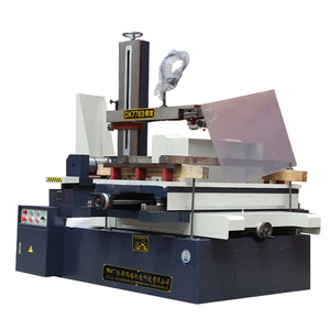 เครื่องตัดลวด CNC รุ่น DK7763 ระบบควบคุมอัตโนมัติด้วย PLC พร้อมมอเตอร์ ตัดลวดได้หนา 800 มม. สำหรับงานโลหะ - Product Image 3