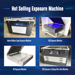 DOYAN New Semi-Automatic Vacuum Screen Exposure Unit With Casters, Iodine-Gallium Lamp For Screen Printing Plate-Making