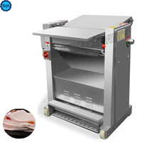 Machine automatique à trancher le porc frais, état neuf, pour le pelage de la peau de porc