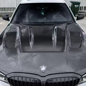 Cubierta de capó delantero de fibra de carbono para <span class=keywords><strong>Bmw</strong></span> 3 Series G20 330I <span class=keywords><strong>M340I</strong></span> 2019 2020 <span class=keywords><strong>2021</strong></span> 2022 2023 capó de coche - Product Image 6