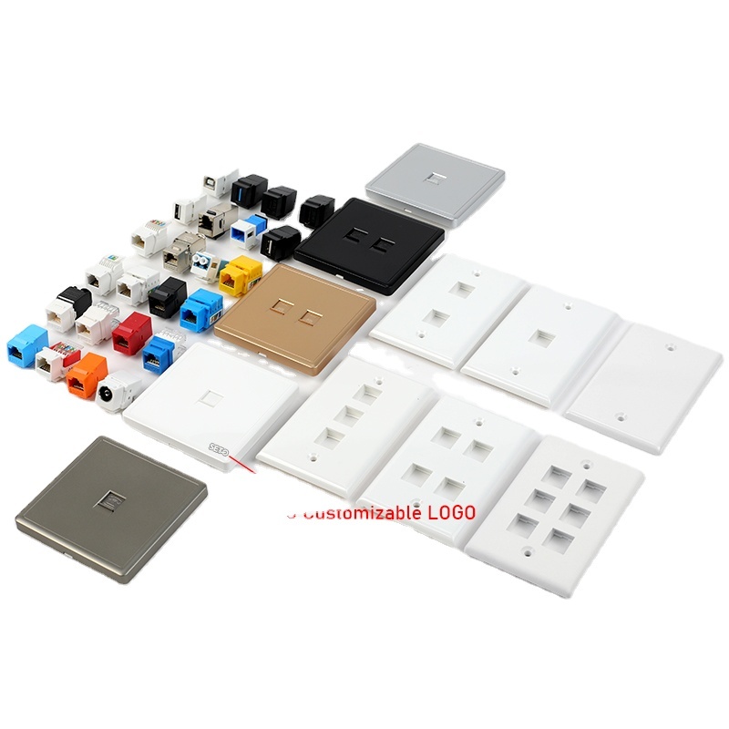 RJ45 CAT6 Keystone jack rj45 разъем cat6 keystone jack cat5e cat6 cat6a cat7 FTP STP сетевой keystone jack