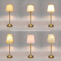 Nouvelle lampe de table à abat-jour en tissu sur base métallique, lampe de table LED rechargeable, interrupteur tactile, lampe de table sans fil, décoration de chambre, lampe de chevet