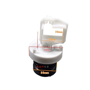 Vanne de vidange de machine à laver en plastique avec levier, bouchon d'étanchéité pour usage domestique, accessoire facile à installer - Product Image 2