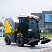 Balayeuse de voirie à aspiration automatique BY-JS1450 avec batterie au lithium, équipement d'assainissement pour usine, parc, communauté, aéroport, école