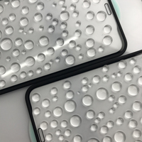 Protection d'écran HD en verre trempé avec bord en silicone pour iPhone 17 16 15 Pro Max 14 13 12 11, film de confidentialité en caoutchouc
