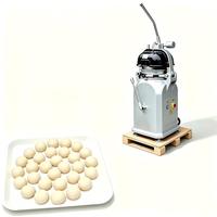 Machine manuelle à diviser et arrondir la pâte, avec coupeur et base chromés, équipement de boulangerie