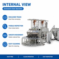 Machine d'emballage de poudre personnalisée pour la pesée, le remplissage et la scellage de la farine – Ligne de production industrielle en gros pour usine