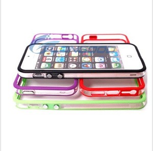 Barato parachoques transparente silicona caso del teléfono <span class=keywords><strong>móvil</strong></span> para el iPhone 5 <span class=keywords><strong>5g</strong></span> - Product Image 2