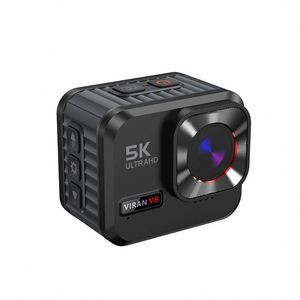 Videocamera Sportiva Impermeabile IP68 per Esterni, Sensore COMS 4K 60 Fps, Wi-Fi <span class=keywords><strong>Pro</strong></span>, Angolo Ampio 160°, Videocamera per Casco con EIS, Fotocamera Sportiva 5K - Product Image 1